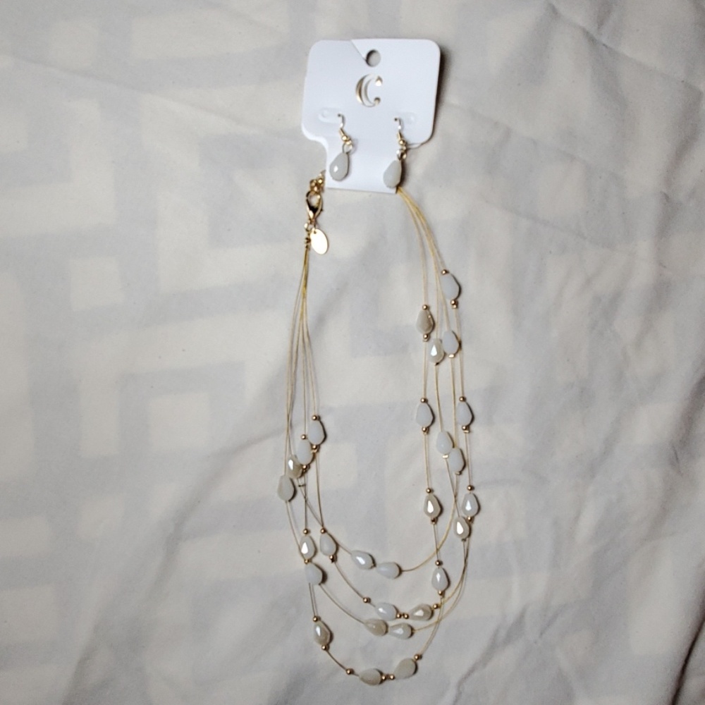 Charming Charlie necklace and earring set